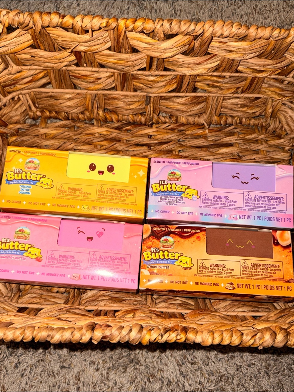 Squishy Farm It’s Butter Viral Scented Slow Rise Butter Lot of 4